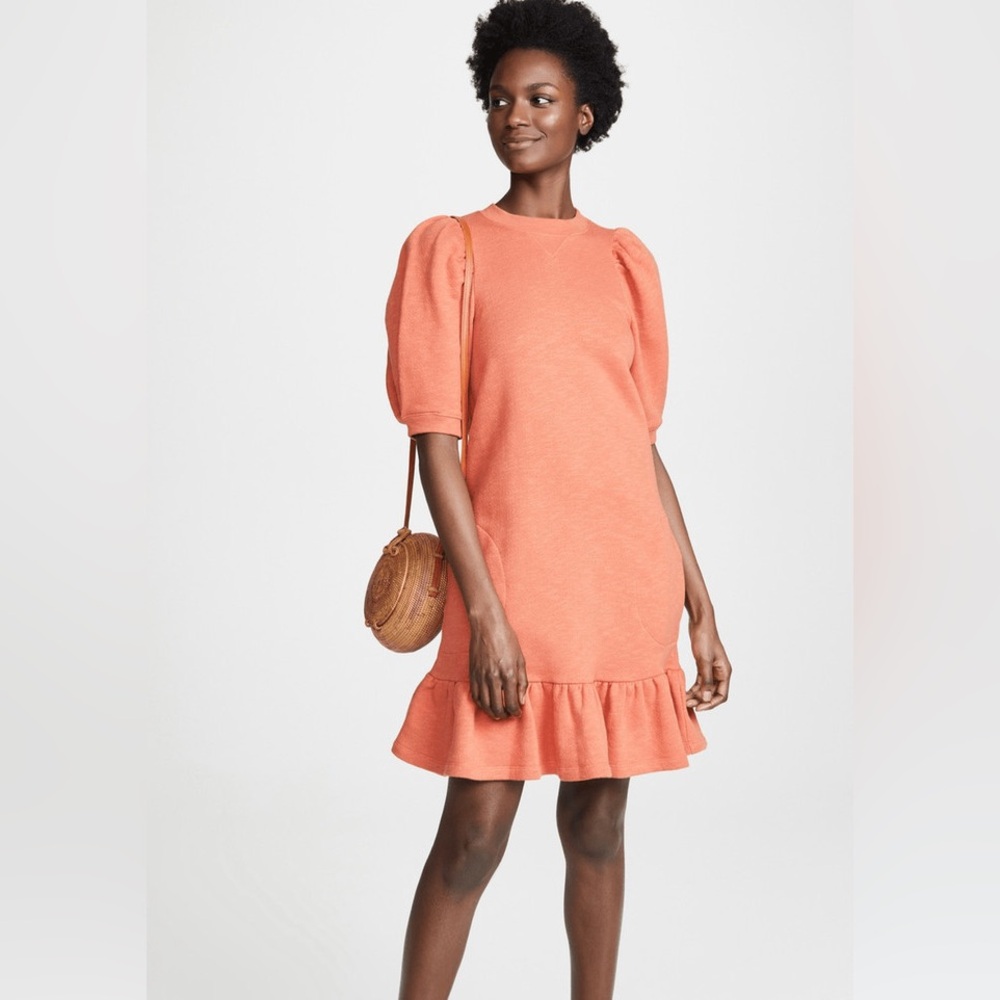 Ulla Johnson Puff Sleeve Sweater Dress